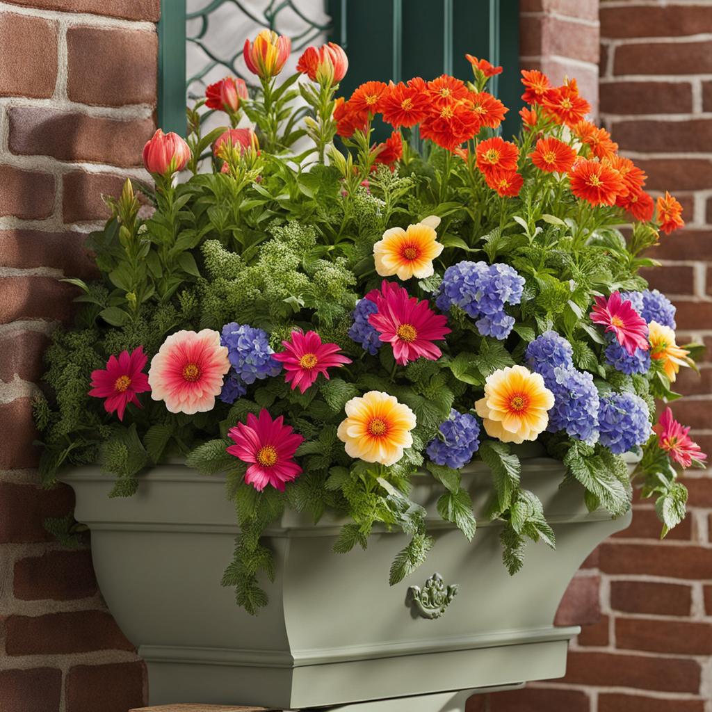 best flowers for small planters