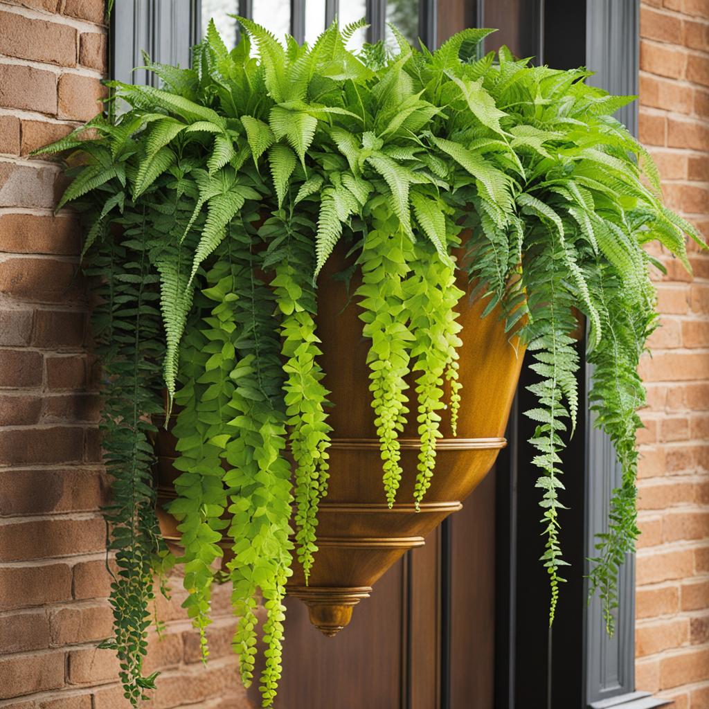 best foliage for hanging planters