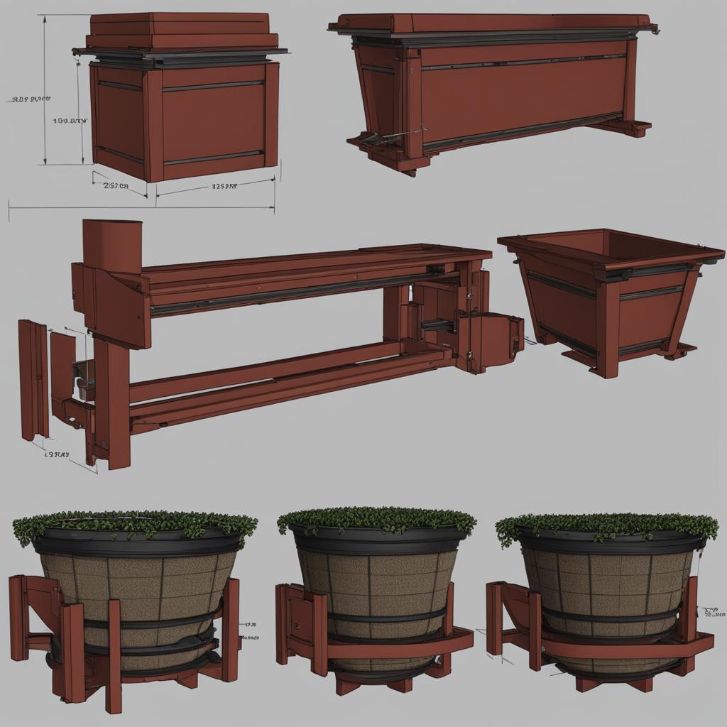 how to put a planter together