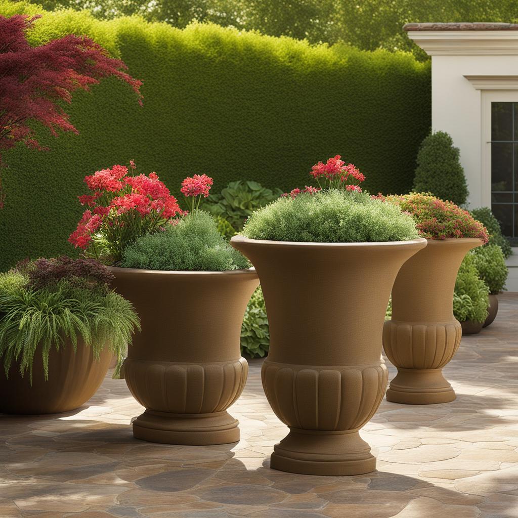 luxury outdoor planters for all seasons