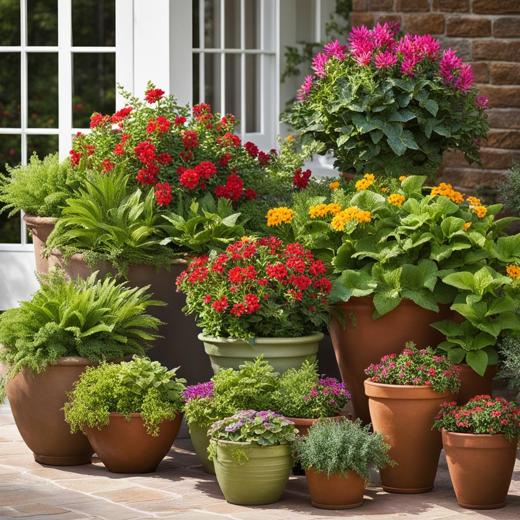 outdoor plants that do well in pots
