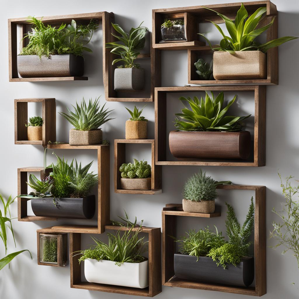 unique wall planter ideas